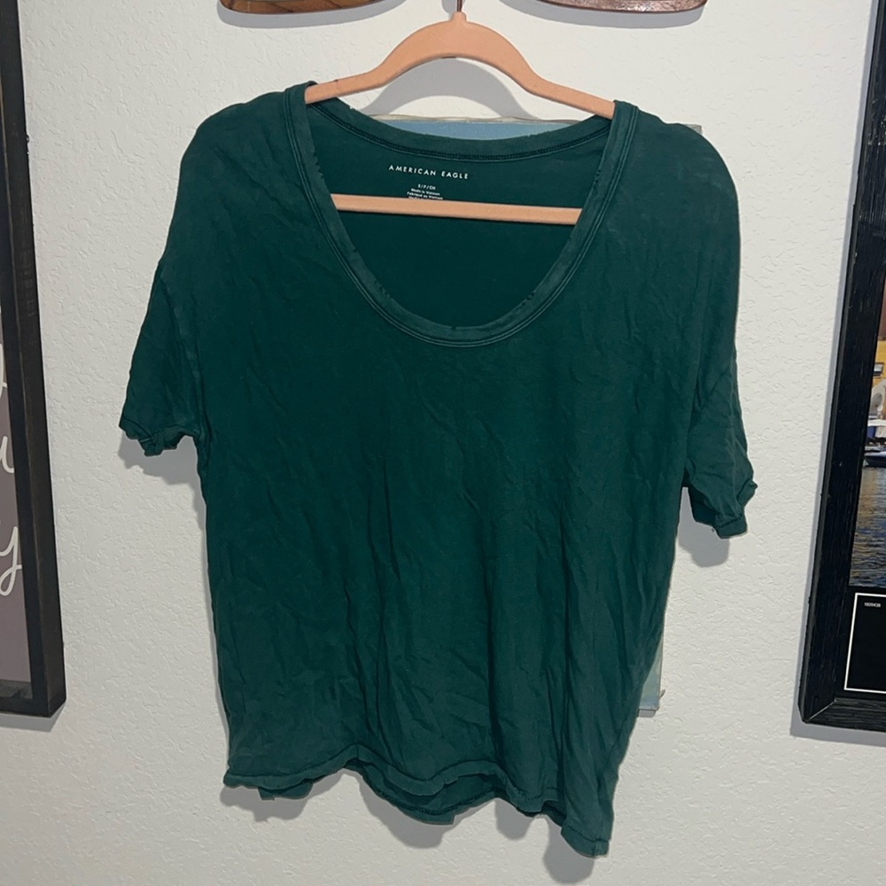 size small American eagle shirt